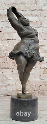 Collector Edition Botero Bronze Art Sculpture Exquisite Decor for Art Decor