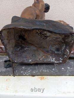 Contemporary Bronze Art. Bronze Nude Man Height 62 CM