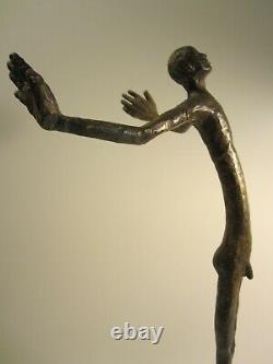 Contemporary Bronze Male Sculpture/contemporary Bronze Sculpture/modern Art