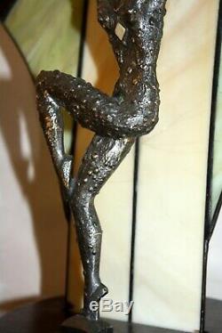 D. H. Chiparus Dancer Lamp Bronze Art Deco Beautiful Sculpture Demetre Dimitri