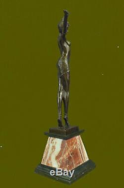 Demeter Chiparus Belly Dancer Bronze Master Coins Art Sculpture Art Deco Nr