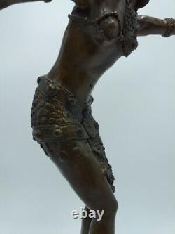 Demeter Chiparus Dancer Philician Bronze Art Deco Style Barbedian
