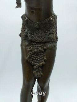 Demeter Chiparus Dancer Philician Bronze Art Deco Style Barbedian