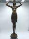 Demeter Chiparus Dancer Scarabée Egyptian 75 Cm Bronze Style Art Deco