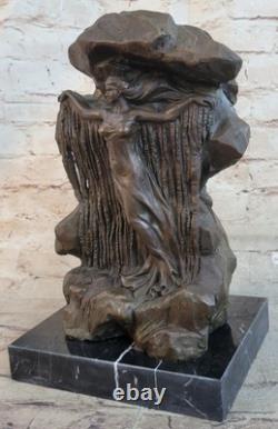 Erotic Art Bronze Sculpture Statue Female Buttock Wall Made Figurine