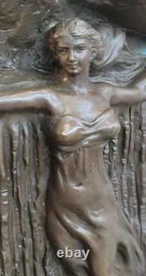 Erotic Art Bronze Sculpture Statue Female Buttock Wall Made Figurine