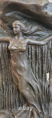 Erotic Art Bronze Sculpture Statue Female Buttock Wall Made Figurine