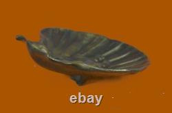 Erotic Art Deco Boy Ashtray Bronze Sculpture Figurine Decor Figure