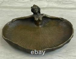 Erotic Art Deco by Rubin Jewelry Bronze Sculpture Statue Chair Sale