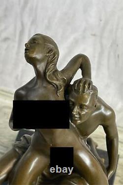 Erotic Art Large Bronze Artwork Nude Passion Gift Sculpture Figurine