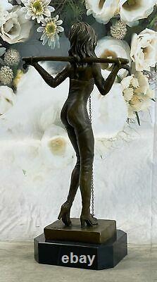 Erotic Font Sexual Art Bronze Sculpture By German Artist Preiss Art