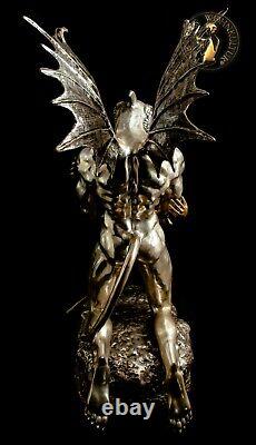 FINE ARTS Home Culture Bronze Sculpture Beauty & Beast Figure Statue Eroticism