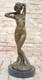 Female Bronze Sculpture Statue Signed Mavchi Abstract Art Figurine Sale