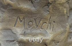 Female Bronze Sculpture Statue Signed Mavchi Abstract Art Figurine Sale