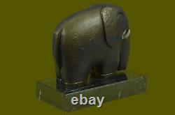 Font Salvador Dali Abstract Modern Art Elephant Bronze Sculpture Figure