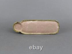 French Art Deco Bulldog Bronze Sculpture, Old 1920s Car Mascot, by Artist Dreux