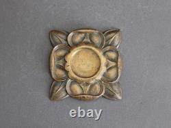 French Art Deco EDGAR BRANDT bronze sculpture, Antique 1920s, Signed paperweight