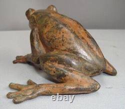 Frog Animalier Style Art Deco Art Nouveau Bronze Statue Sculpture