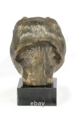 German Spitz, Miniature Statue / Dog Bust, Limited Edition, Art Dog En