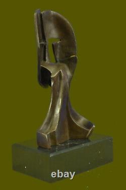 Gia Chiparus Solid Bronze Sculpture. Abstract Art Deco New Picasso Dali Art