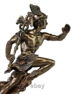 Greek Statue Hermes Sculpture Greek God Resin Bronze Mercury Art Figure Style