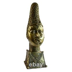 Head Bust Ife Sculpture in Bronze African Art Nigeria African Art