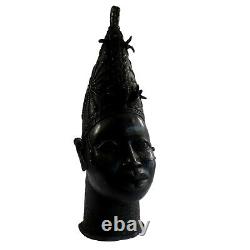 Head Bust Ife Sculpture in Bronze African Art Nigeria African Art