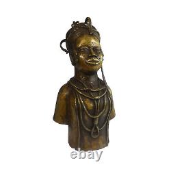 Head and Torso Ife Bronze Sculpture African Art Nigeria African Art
