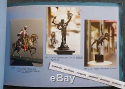 J. Chardon. Editor Fondeur Dart Bronze Sculptures Barye Chiparus Happiness Leads