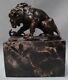 Lion Serpent Sculpture Statue Animal Style Art Deco Art Nouveau Bronze