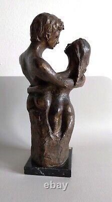 Lluis Jorda - Creation of bronze sculpture art signed
