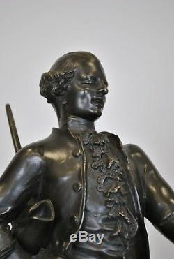 Louis XV In Amateur Art, Late Nineteenth Bronze