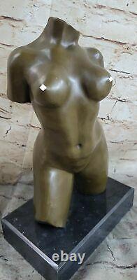 Maillol Tribute Bronze Sculpture Beautiful Torse Art Figure Statue