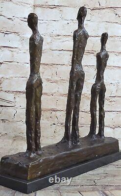 Main Bronze Standing Men Statue Famous Swiss Domestic Sculpture Art Gift