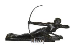 Marcel André Bouraine Bronze Sculpture Penthesilea Amazon Art Deco Susse Paris