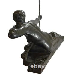 Marcel André Bouraine Bronze Sculpture Penthesilea Amazon Art Deco Susse Paris