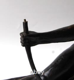 Marcel André Bouraine Bronze Sculpture Penthesilea Amazon Art Deco Susse Paris