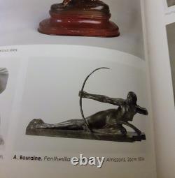 Marcel André Bouraine Bronze Sculpture Penthesilea Amazon Art Deco Susse Paris