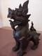 Massive Bronze Sculpture Asian Foo Dog / Guardian Lion Oriental Art