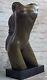 Modern Art Bronze Sculpture Nude Female Torso By Aldo Vitaleh Figurine Statue
