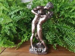Nude Couple Kissing Statue Sculpture Bronze Art Kissing In Love Figure