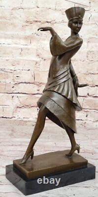 Paul Philippe's Art Deco Handcrafted Bronze Sculpture Egyptian Style Opener