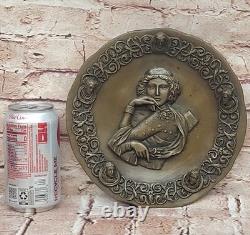 Quality Bronze Sculpture Museum Art Nouveau Style Roman Girl Real