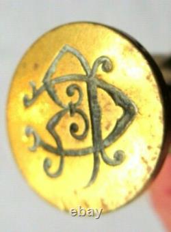 RARE Bronze Sculpture Art Nouveau Jugendstil, Seal Woman with Mistletoe