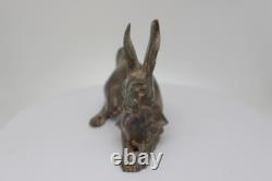 Rabbit Hare Animal Sculpture Hunting Style Art Deco Art Nouveau