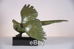 Rare Old Art Deco 1930 Bronze Sculpture Signed Alexander Kelety