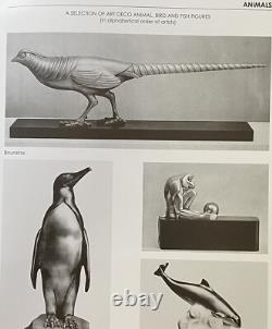 Rare Silvered Bronze Art Deco Pheasant Statue by Marcel Bouraine Original Sculpture