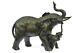 Rembrandt Bugatti Art Deco Elephant Bronze Sculpture Cubism Wild Life Statue Lrg