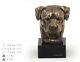 Rottweiler, Miniature Statue / Dog Bust, Limited Edition, Art Dog En