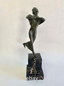 S. Zelikson Art Deco Bronze Sculpture Bronze Sculpture Art Deco